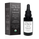 Vegan Mia - USDA Aceite de barba de cedro ecológico para hombres, aceite de trituración de 3 en-1 con aceite de argán, Jojoba y más, para el crecimiento y mantenimiento de la barba - Odo al aceite de barba de cedro, 1 oz