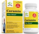 Terry Naturalmente Curamin - Suplemento de Curcumin para Circulación " Apoyo endorfina - Apoyo para el trastorno ocasional - Ayudas Musculos saludables - 120 cápsulas