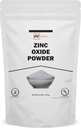 100% Natural Zinc Oxide Powder ← Micronized No-Nano partículas no coadas 0,5 LBS / 227 GMS