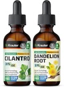BIO KRAUTER Cilantro Tincture 2 Fl. Oz. " Dandelion Tincture 2 Fl. Oz.