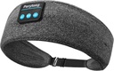 Perytong Wireless Sleep Earbuds, Adjustable Ear Muffs for Sleeping, Bluetooth Headband with Thin Speakers, Sleep Headphones for Workout, Yoga, Travel, Gift for Women & Men