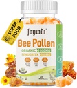 Pollo de abeja 1000mg Gummies gratis de azúcar, w/Fenugreek, Royal Jelly, Propolis, Organic Bee Pollen Chewable Supplement for Women, Rich in Vitamin E, Immunity & Skin Care, 60 Condes