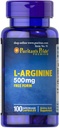 Pride de Puritan L-Arginine 500 mg, Heart Health Support, 100 Conde
