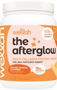 Wellah The Afterglow Multi Collagen Protein + Belleza (30 Servings, Orange Mango) - Pelo, Skin, Nail &amp; Soporte Conjunto - No GMO y Gluten Gratis