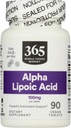 365 by Whole Foods Market, Alpha Lipoic Acid 100mg, 90 Count