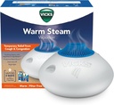 Vaporizador de vapor caliente, habitaciones pequeñas a medianas, tanque de 1,5 galones – caliente humidificador de niebla para bebés y niños con luz nocturna, trabaja con vicks VapoPads y VapoSteam