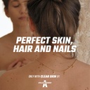 Hegemonía de APOLLO - 180 cápsulas veganos - Vitamina B5 200mg (Acido piantoténico) y Acetyl-L-Carnitina 70mg, Anti-Acné, Salud de la piel mejorada, Suplemento vitamina B5