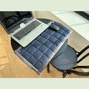 Grounding Big Multi Pad-Stainless Steel Fabric, 24x16 inch (Navy)
