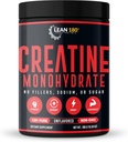 Lean 180 ← Mejor Monohidrato de Creatina Suplemento TENIDO 100% Polvo puro TENIDO Rendimiento atlético mejorado, músculo, recuperación, función cerebral TENIDO Gluten Free, Lab Tested, Unflavored - (60 Servings)