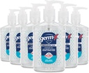 Germ-X Advanced Hand Sanitizer, Non-Drying Moisturizing Clear Gel, Instant and No Rinse Formula, Volver a School Supplies College, Pump Bottle, 8 Fl Oz (Pack of 6)