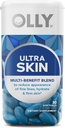 OLLY Ultra Strength Skin Softgels, Hydrate y Firm Skin, Hyaluronic Acid, Zeaxanthin, Lutein, Vitamina C, Skin Supplement, 30 Day Supply - 30 Count (Packaging May Vary)