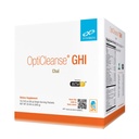 XYMOGEN OptiCleanse GHI Detox Cleanse - Pólvora de proteína vegana con vitaminas, fitonutrientes, minerales para ayudar a la desintoxicación del hígado, equilibrio de citocina, " Gut Health Support - Chai (10 Packets)