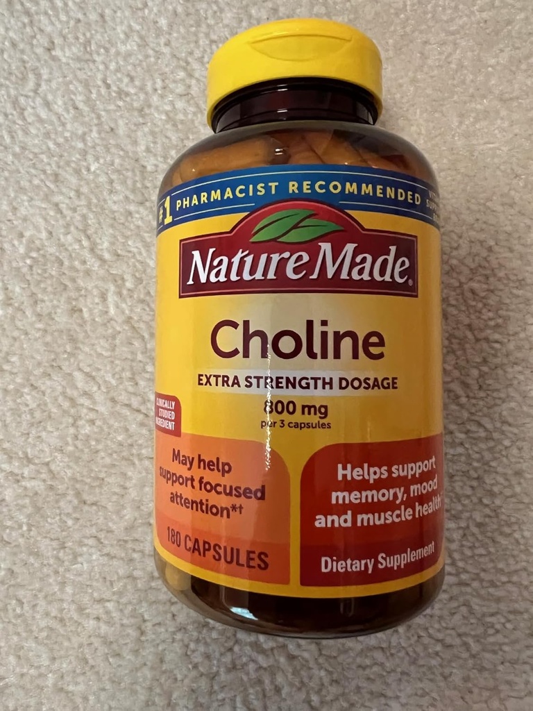 GOOFY TURTLE Choline Extra Strength Dosage 800mg Suplemento dietético