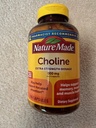 GOOFY TURTLE Choline Extra Strength Dosage 800mg Suplemento dietético