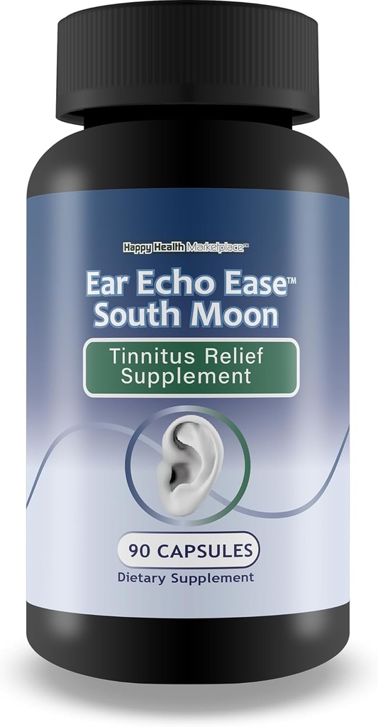 Ear Echo Ease Tinnitus Relief Supplement - Our Best Tinnitus Relief for Ringing Ears - Ear Health Supplements for Ringing in Ears Relief & Healthy Hearing Support - Stop Ringing in The Ears