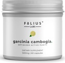 Pura Garcinia Cambogia Extracto Suplemento 500mg - 100% Natural HCA Extracto Concentrado al 60% - Apoyo Digestión y Metabolismo Saludable - 60 cápsulas