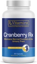 RX Vitaminas Cápsulas de arándano - Suplemento de arándano para perros y gatos - Apoyo para la salud de la tractrina urinaria y la salud de la vejiga - Cat UTI Remedy and Dog UTI Prevention - Boost Immune Support - 90 count