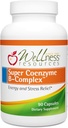 Wellness Resources Complejo Super Coenzyme B - 90 cápsulas - Vitamina B12, Complejo de Vitamina B para el Crecimiento del Pelo, Soporte Adrenal &amp; Stress Relief - Metilada B12, Folate, Biotina, Riboflavin, Thiamine