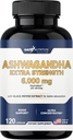 Gade Nutrition Ashwagandha Suplementos - Extra Strength, ashwagandha Powder Capsules with Black Pepper, Natural Mood, Focus, and Energy Support Supplement, 120 Veggie Capsules, USA Made