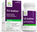 Terry Naturalmente Tri-Iodine - Asistencia para la salud tiroidea - Ayuda equilibrio hormonal con yodo molecular de Kelp - Características Iodide de potasio & Iodide de sodio - Cerebro & energía Soporte - 12,5 mg, 90 cápsulas