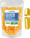XPRS Nutra Size 2 Empty Capsules - 500 Count Empty Gelatin Capsules - Pills DIY Capsule Filling - Pure Bovine Pill Gel Caps for Do-It-youself Supplements (Gold)