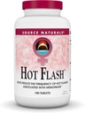 Fuente Naturals Hot Flash - Ayuda a reducir la frecuencia de los flashes calientes asociados con la menopausia, Soy no GMO - 180 Tablets - 60 Day Supply