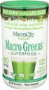 MacroLife Naturals Macro Greens Powder 38 Superfood Probiotic Antioxidant Enzyme & Herbal Suplemento Inmunity Energy Cleanse - Non-GMO Vegan Gluten-Free Dairy-Free - 60 Servings