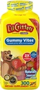Gummy Vites El Gummy Oso Multivitamina Suplemento dietético, 300 Condes