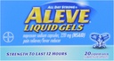 Aleve geles líquidos, 20 ct