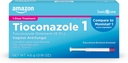 Tratamiento básico del tioconazol 6.5 Porcentaje, Tratamiento de 1 dosis, Tratamiento de la infección vaginal de levadura para mujeres, Cuidado femenino, 0.16 onza (Pack of 1)