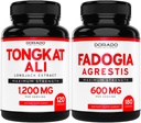 DORADO NUTRITION Tongkat Ali Extract (Longjack) Eurycoma Longifolia and Fadogia Agrestis 600mg Extract