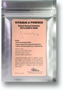 Vitamina A Powder Retinyl Palmitate, Puro Retinol Powdered Vitamina Agua Soluble Vitamina A USP " Grado cosmético (2 oz. / 56 gramos)