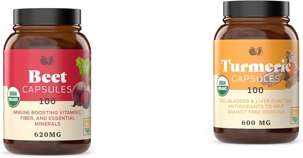 Productos naturales completos de remolacha 100 cápsulas " Turmeric 100 cápsulas
