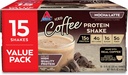 Atkins Gluten Free Protein-Rich Shake, Mocha Latte, Keto Friendly, 15 Conde