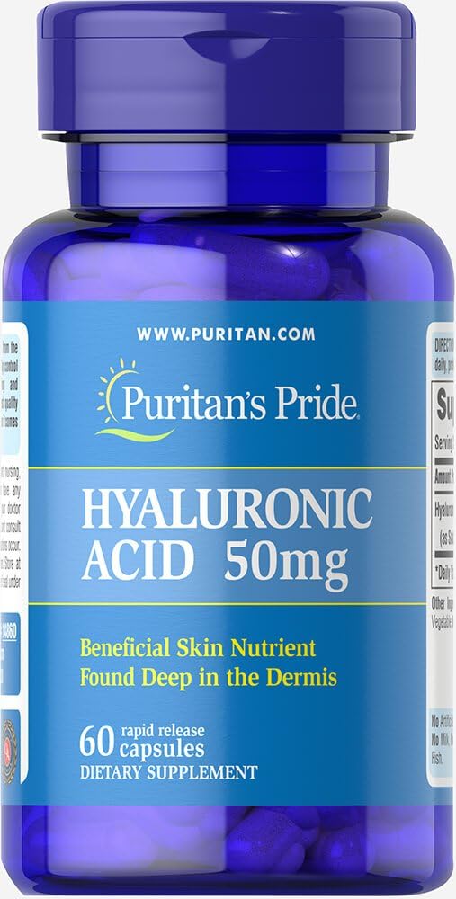 Pride de Puritan Ácido Hialurónico 50 mg cápsulas, 60 conde