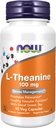 AHORA Suplementos de alimentos, L-Theanine 100 mg con té verde Decaf, administración de estrés*, 90 cápsulas de verduras