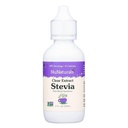 NuNaturals Clear Extract Stevia, Sweetener de base vegetal, botella de plástico, 2 oz