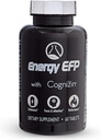 Energy EFP Brain Booster - 60Ct Nootropic Energy Supplements for Focus &amp; Stamina with Citicoline, Vitamina B, Ashwagandha, L-Theanine, Ginseng