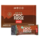 ¡Bien! Snacks Chocolate Fudge Keto Protein Bar, Vegan, Soy & Gluten Gratis, Reemplazo de Meal de Sugar bajo, 11g High Protein, Natural Healthy Snack, For Athletes & Active Lifestyles, 3g Net Carbs, 12 Bares