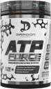 DRAGON PHARMA ATP Force Enhanced Creatine System, Stim-Free, Aumentar Masa muscular magra &amp; Recuperación, 5 Gramos de CreaPure, Mejora el flujo sanguíneo (30 Servimientos, Desflavorados)