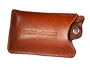Beard & Bates Genuine Leather Pouch - For The Sandalwood Switchblade | Protective Accessory Case for Wooden Comb (POUCH ONLY!!)
