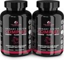 EL ENCLARE NUTRITION D Mannose Capsules soporta1000mg con píldoras de arándano para Hombres, Hibiscus &amp; Dandelion. Salud del tracto urinario de acción rápida, control de la vejiga, soporte para el hígado, limpieza del riñón " Detox(2)