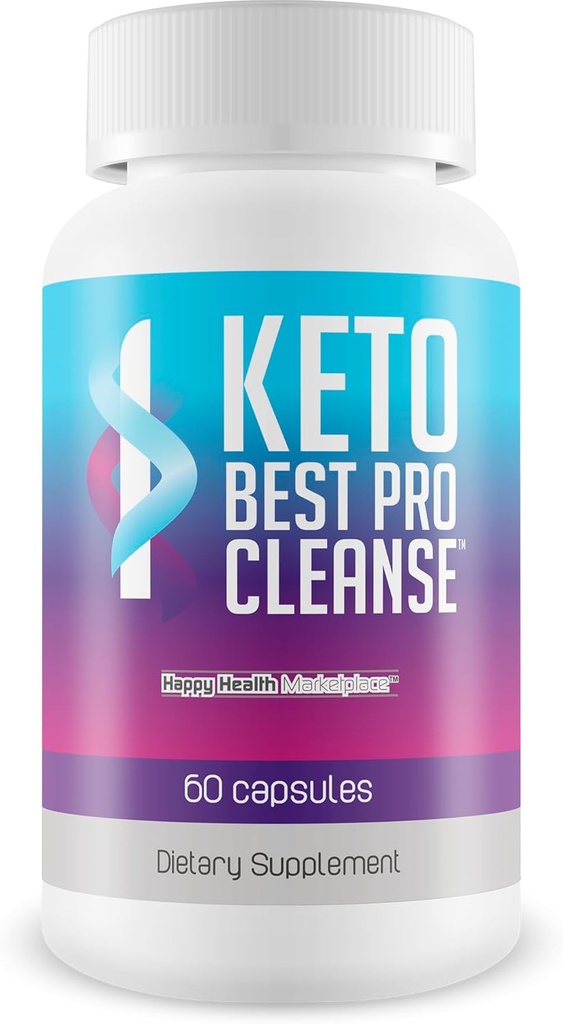 Keto Best Pro Cleanse - Keto Friendly Keto Cleanse - Probiótico Natural &amp; Cleanse - Soporte Limpieza completa del cuerpo " Eliminación de residuos - Feel The Keto Blast - Gut Cleanse - Colon Cleanse - Detox Cleanse