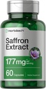 Horbäach Saffron Extract Capsules TEN 177 mg TENIDO 60 Píldoras Silencio para Mujeres y Hombres TENIDO Non-GMO, Gluten Free Supplement