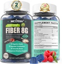 Suplemento de fibra prebiótica libre de azúcar para hombres y mujeres ← 8G High Fiber Gummies with Mushroom,Psyllium Husk, Digestive Enzymes, Guar Gum, Inulin to Support Gut " Digestive Health TEN120 Vegan Gummies