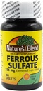 Sulfato Blend Iron Ferrous 325mg BPK, surtido, tabletas, 100 Condes