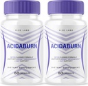 (2 Pack) Acidaburn Capsules, Acidaburn Advanced Pill for Healthy Weight Loss, Acidaburn Active Lifestyle for a Better Life, Acidaburn Maximum Strength Formula, Acidaburn Reviews (120 cápsulas)
