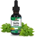 Respuesta de la naturaleza Nettle Leaf 1oz Extracto ← Prostate Suppot TEN Concentrated Dark Green Nettle Leaf Herbal Suplemento No-GMO, Kosher, Gluten-Free, " Alcohol-Free TEN Single Count