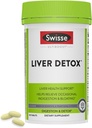 Swisse Milk Thistle Liver Cleanse Detox & Repair | Liver Detox & Liver Support | Milk Thistle + Turmeric + Artichoke Extract | Dose for Your Liver | 180 Liver Pills