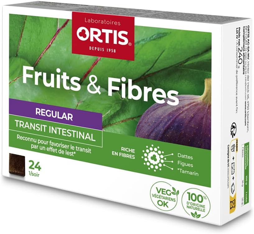 Ortis Fruits " Fibres Regular 24 Cubes